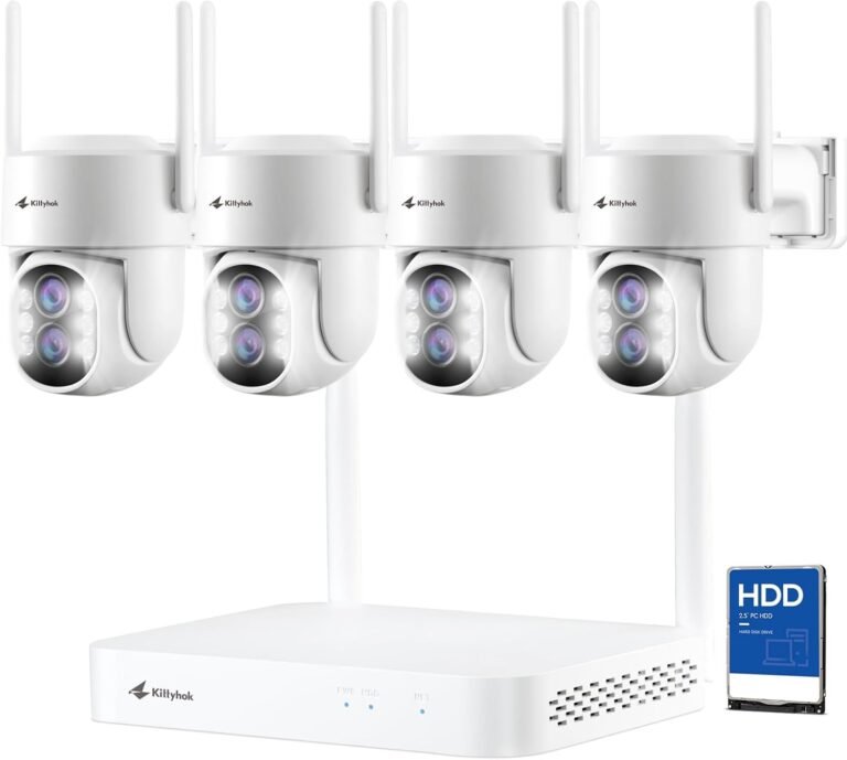 PTZ Wireless Security Camera System
