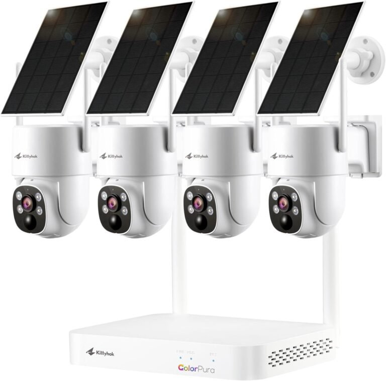 2K Solar Security Camera System Wireless Outdoor