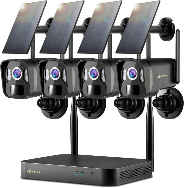 Solar Security Cameras Wireless Outdoor System