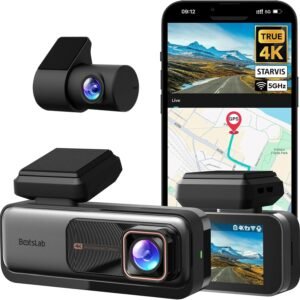 4K Dash Cam Front and Rear
