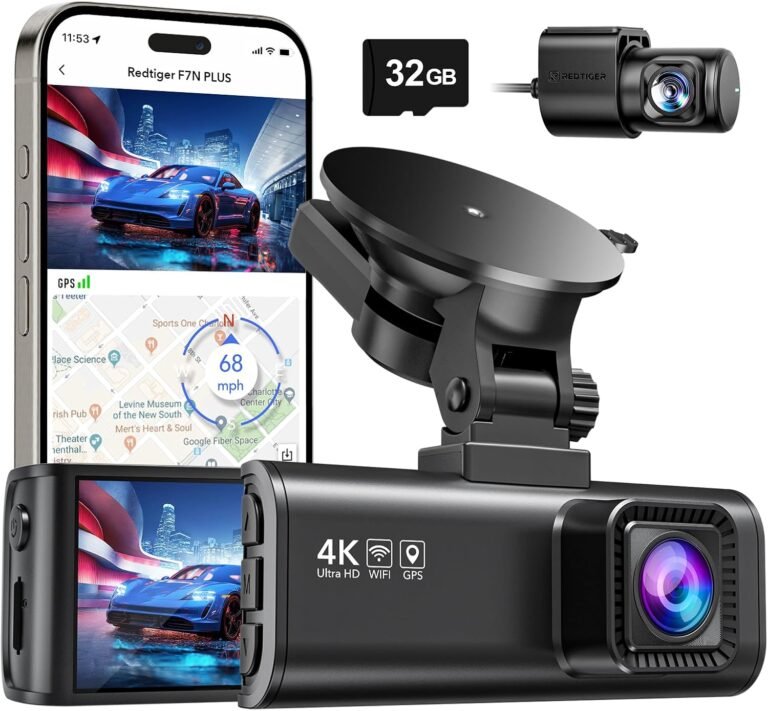 4K/2.5K Full HD Dash Camera for Cars