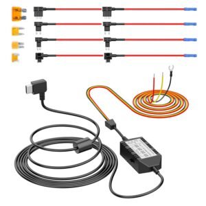 VIOFO HK4 Hardwire Kit with 8pcs Full Set Circuit Fuse Tap