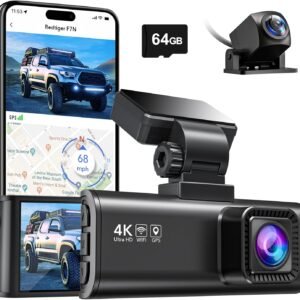 REDTIGER F7N 4K Dash Cam Front and Rear