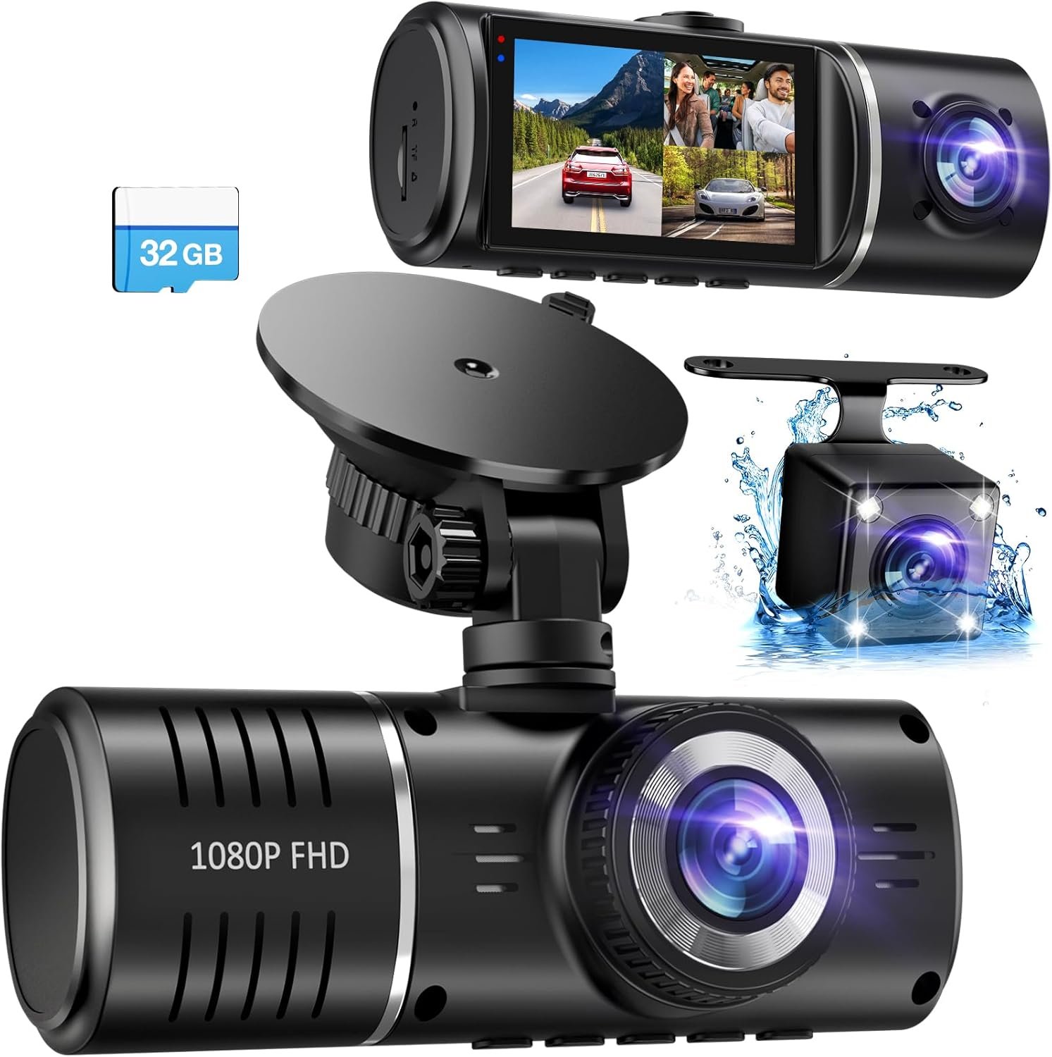 Dash Cam Front and Rear