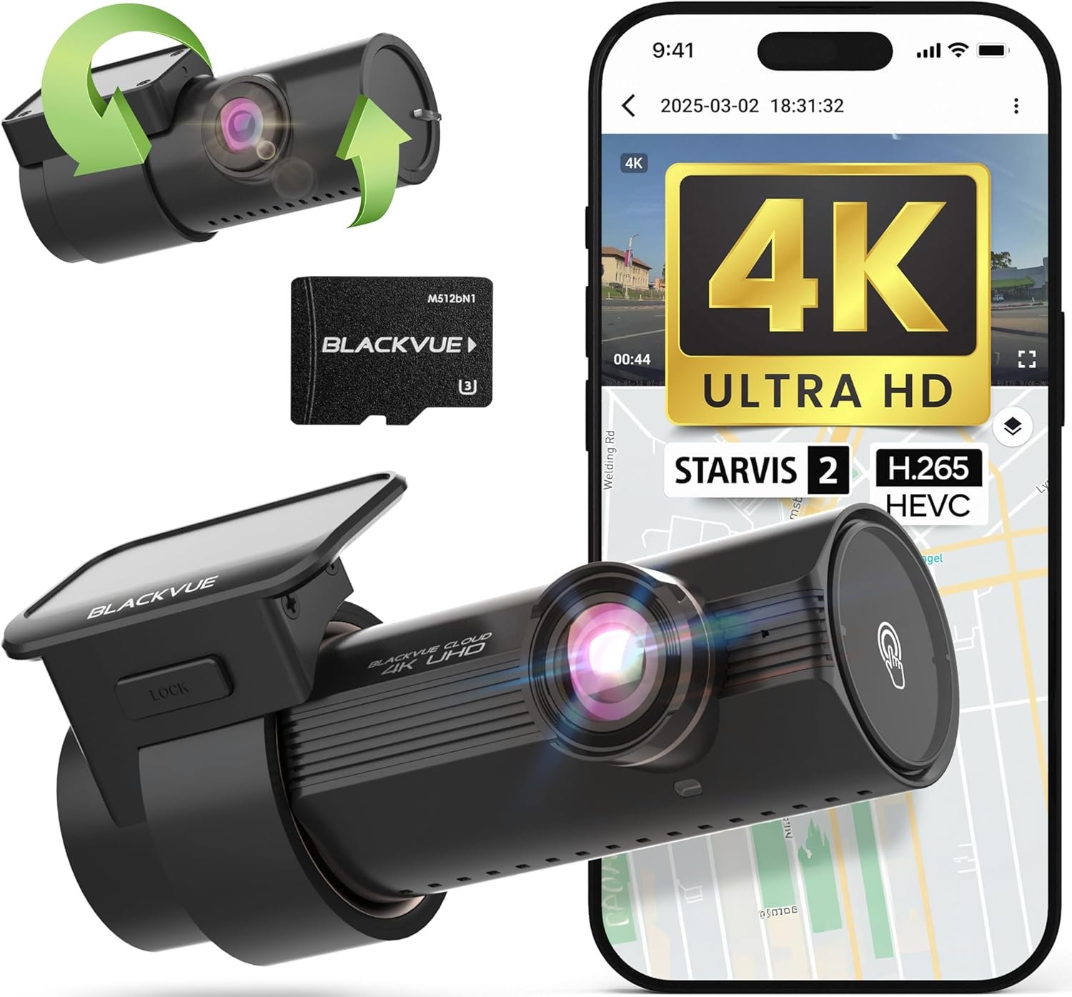 BlackVue DR970X-2CH Plus 128GB